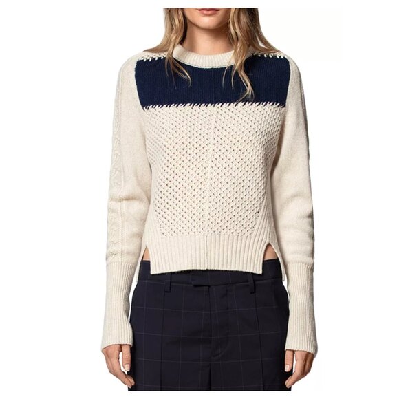 Zadig & Voltaire Rozenn Wool & Cashmere Sweater - Picture 1 of 9